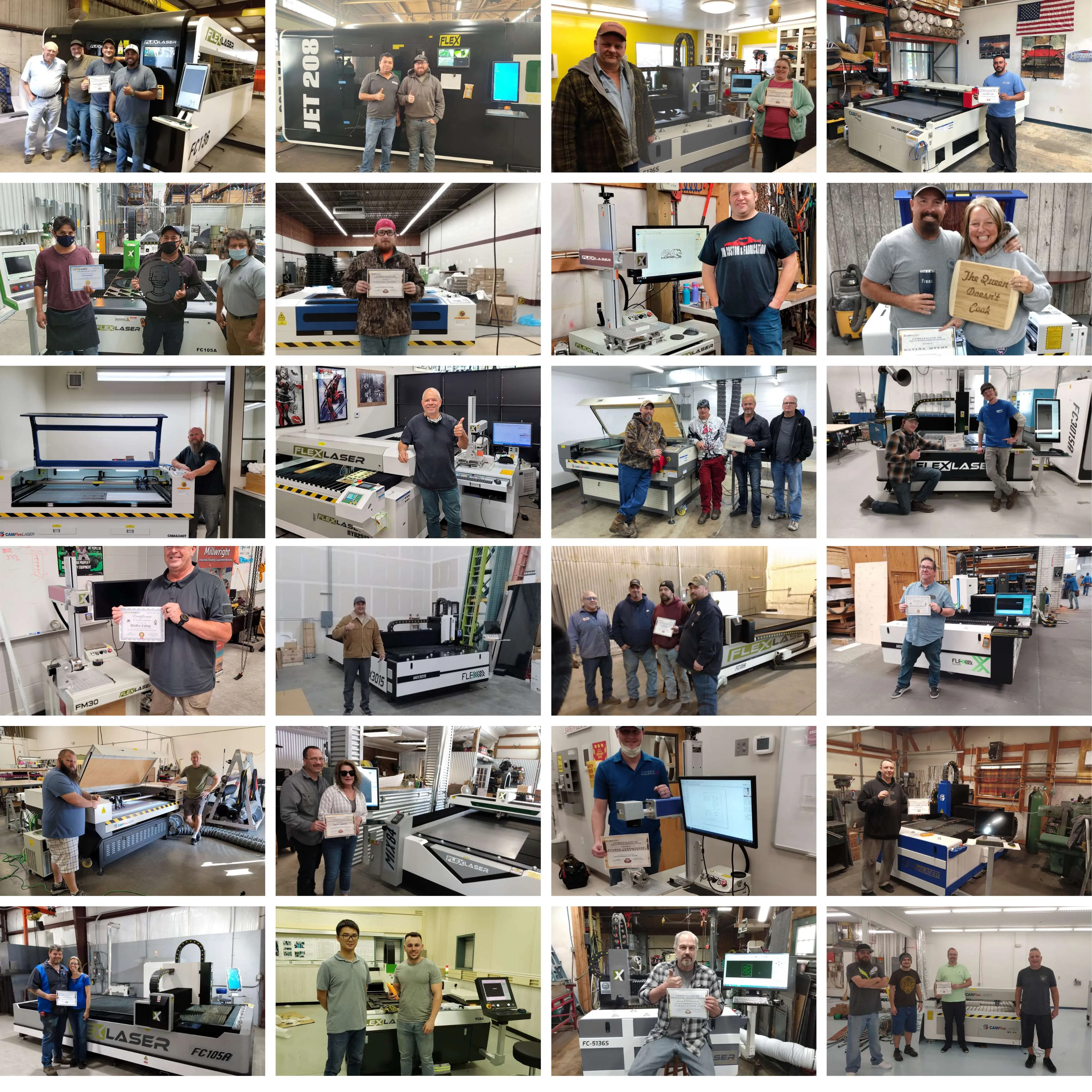 1500W to 3000W FlexMax Fiber Laser Metal Cutter NOVA Series 4x3', 8x4, 10x5 ft Entry Model