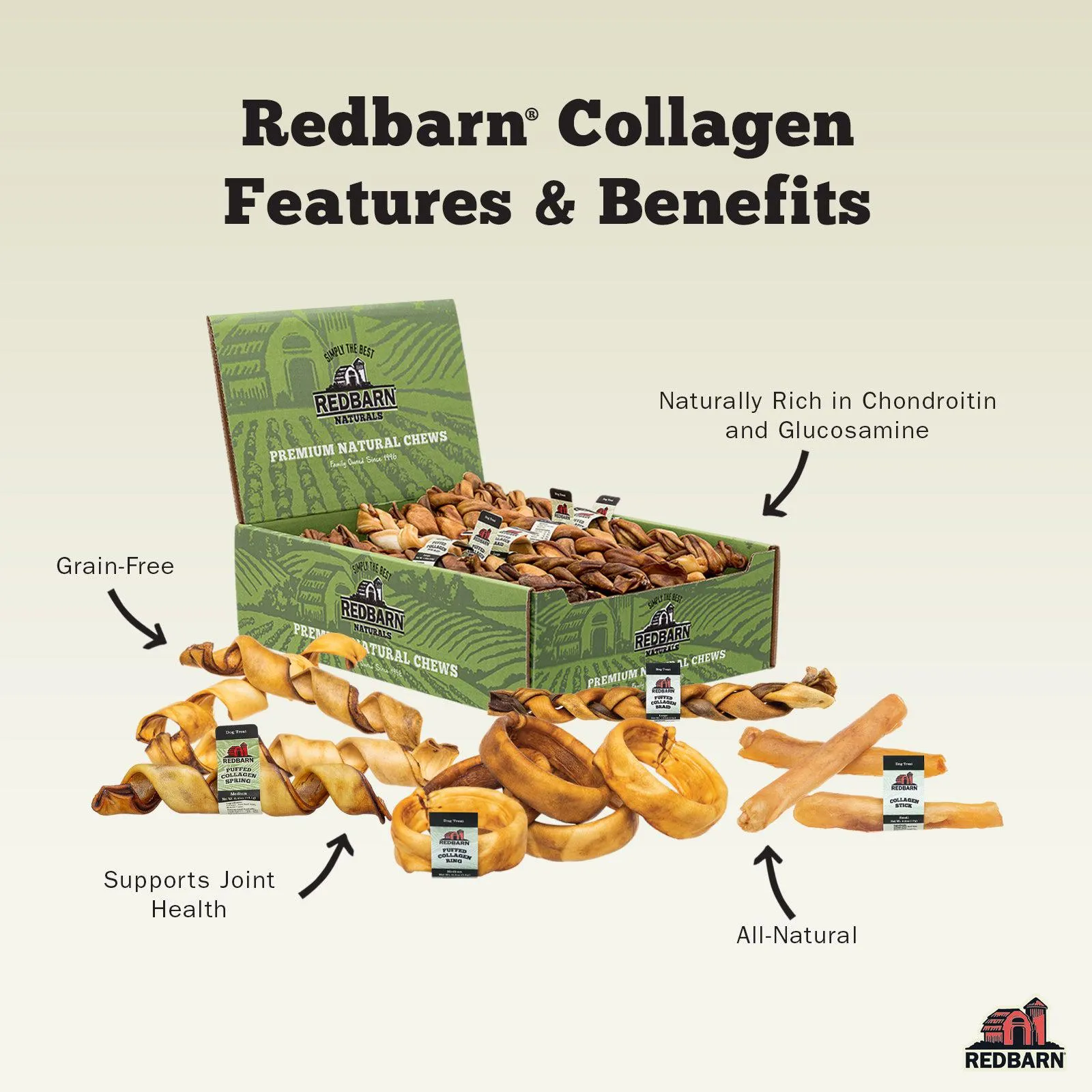 Beef Collagen Stick Dog Chews - XL - Single