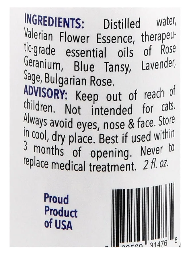 Blackwing Farms Calm Spray, 2 oz