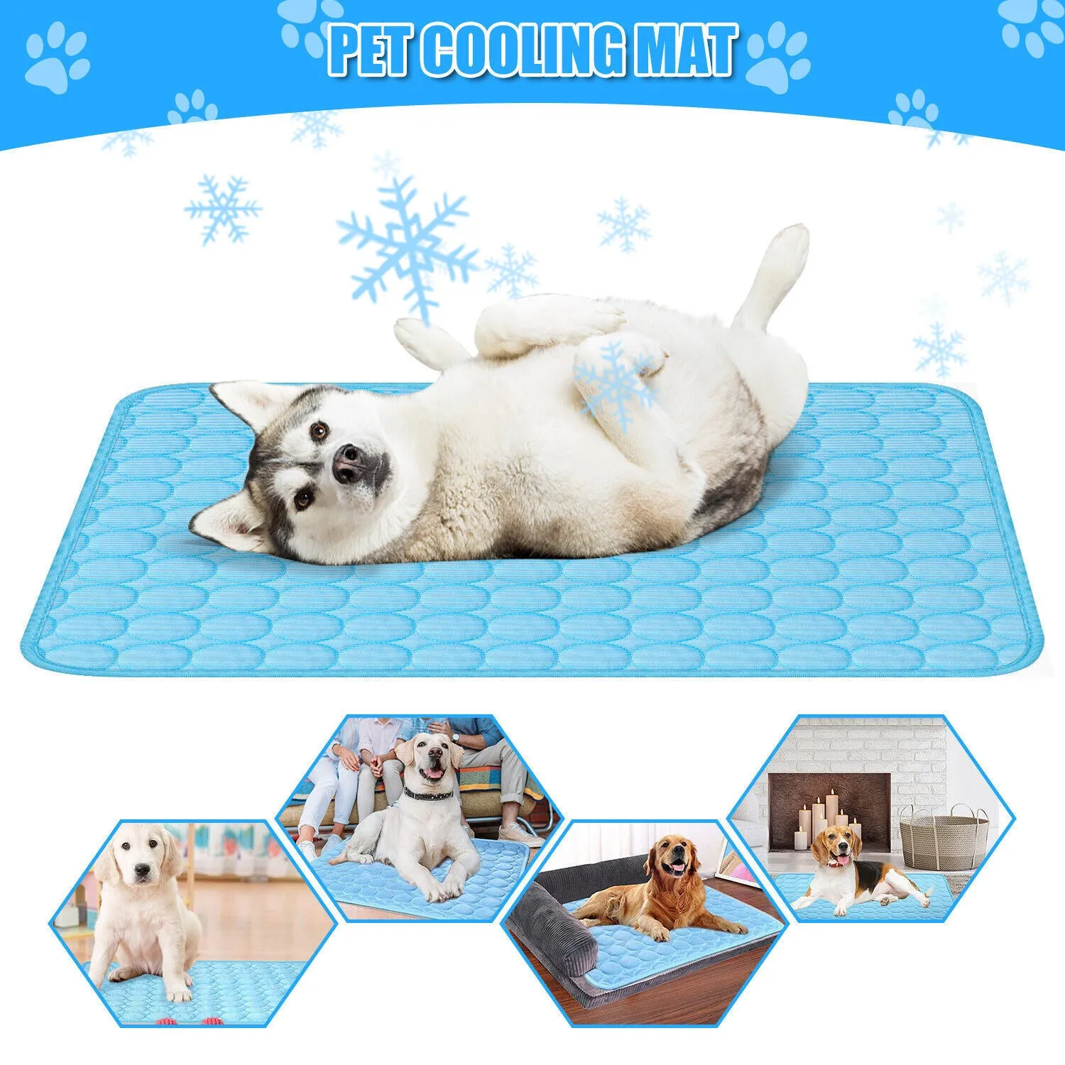 Breathable Summer Cooling Mat for Dogs and Cats