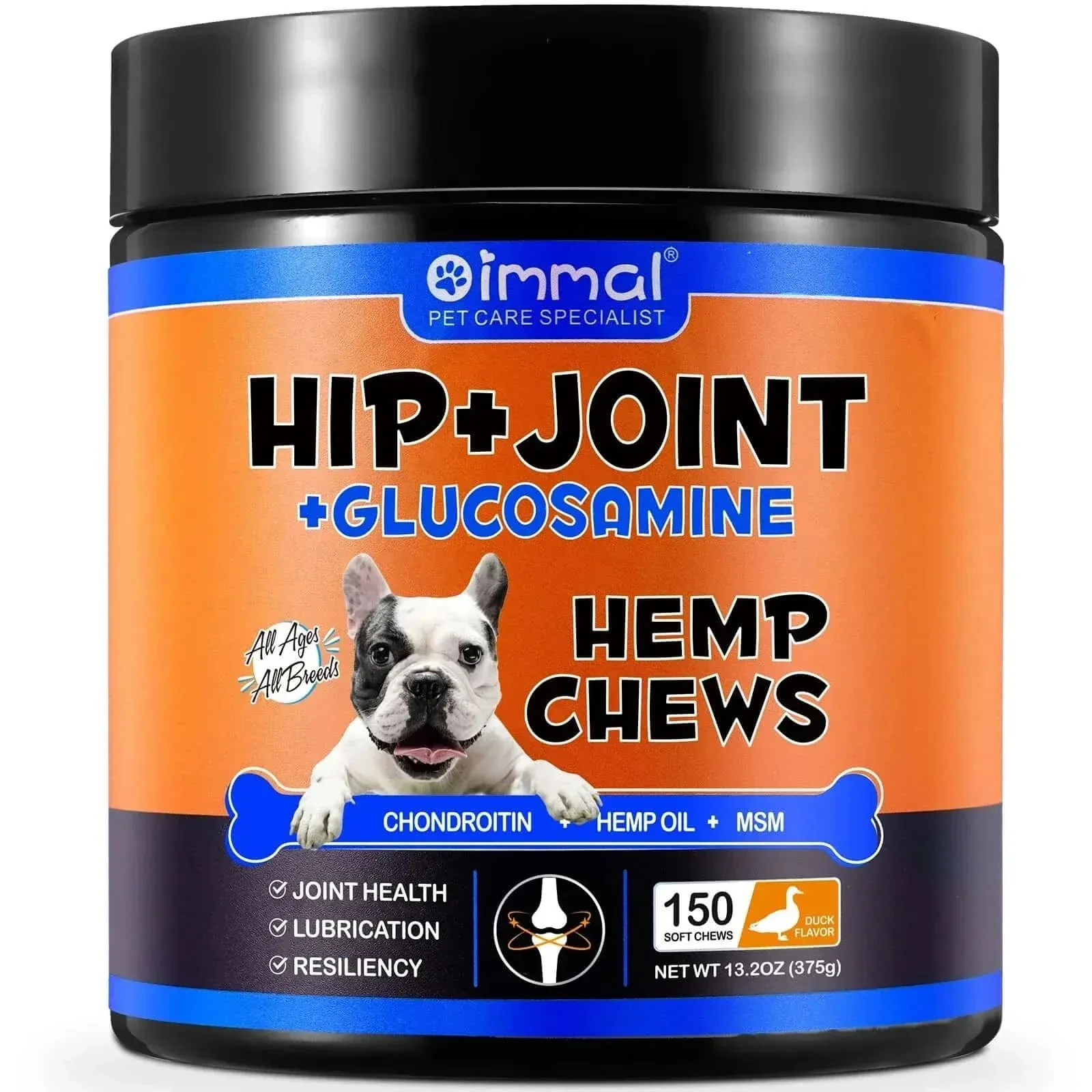 Dogs Glucosamine Joint Pain Relief Treats Chondroitin MSM Supplement Health Mobility Support Chews