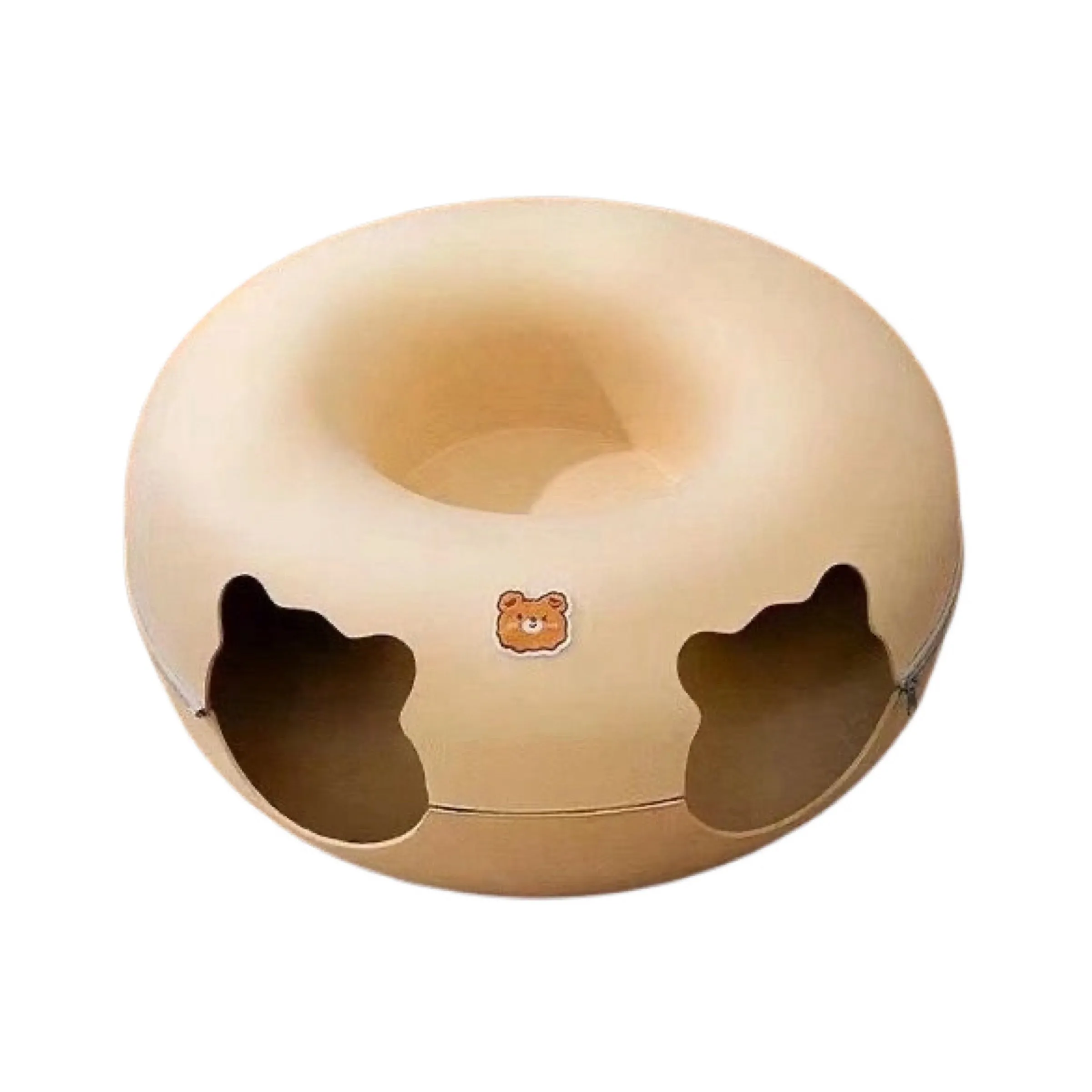 Donut Burrow Pet Tunnel Bed Nest Four Seasons Dodge House Bunny, Cat and Puppies Hide Spot Indoor pets