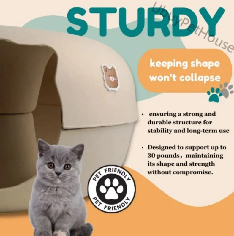 Donut Burrow Pet Tunnel Bed Nest Four Seasons Dodge House Bunny, Cat and Puppies Hide Spot Indoor pets