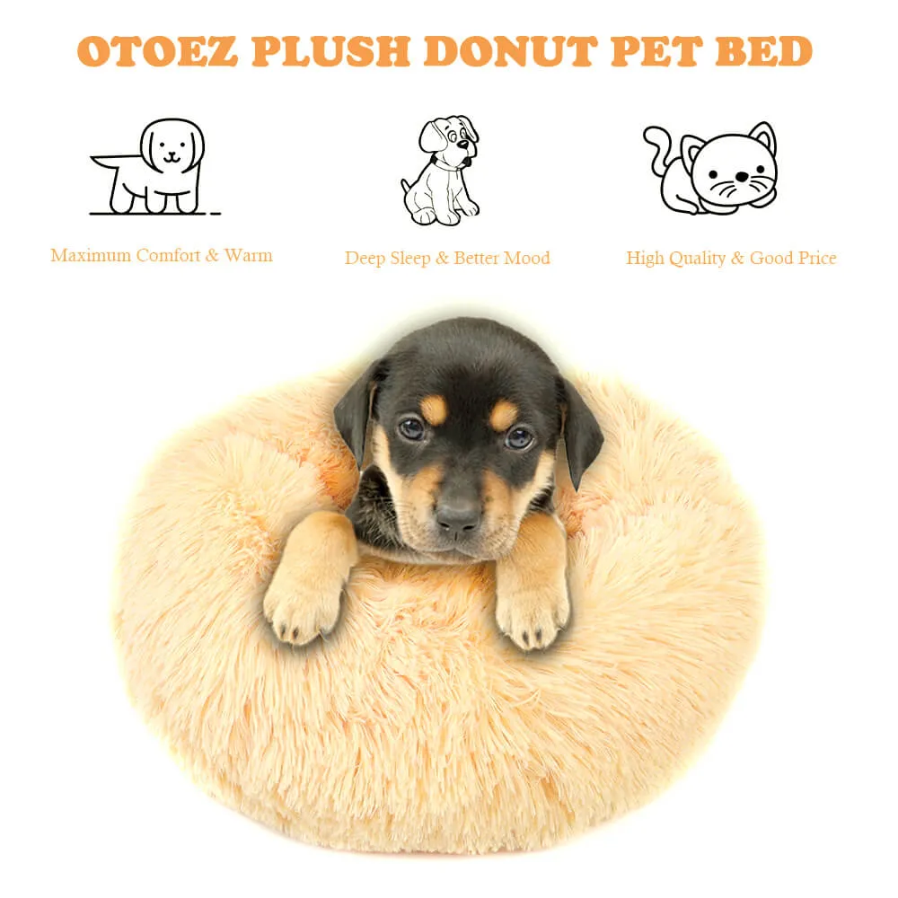 Donut Plush Pet Bed