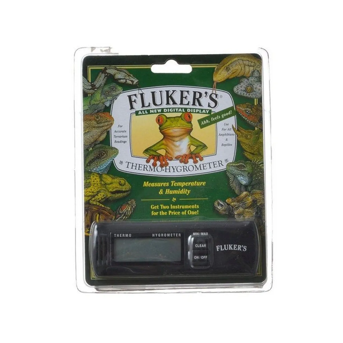 Fluker's Digital Thermometer/Hygrometer
