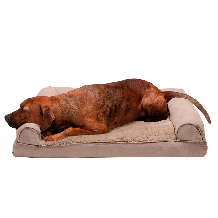 FURHAVEN PLUSH ORTHO SOFA