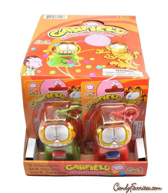 Garfield Bubble Gum Dispenser