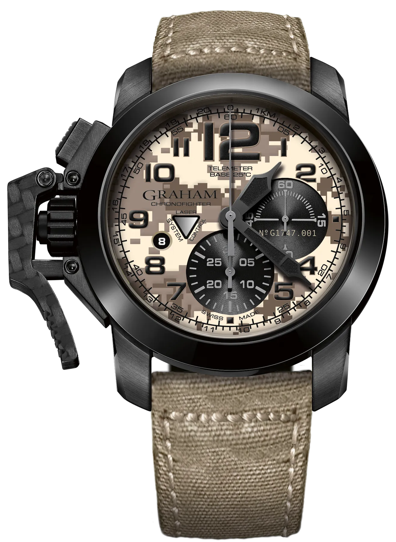 Graham Watch Chronofighter Black Arrow Digicamo