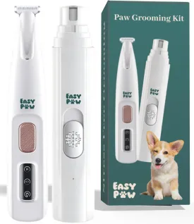 Grooming Kit - Paw Grooming Kit for Dogs - Electric Paw Trimmer & Nail Grinder