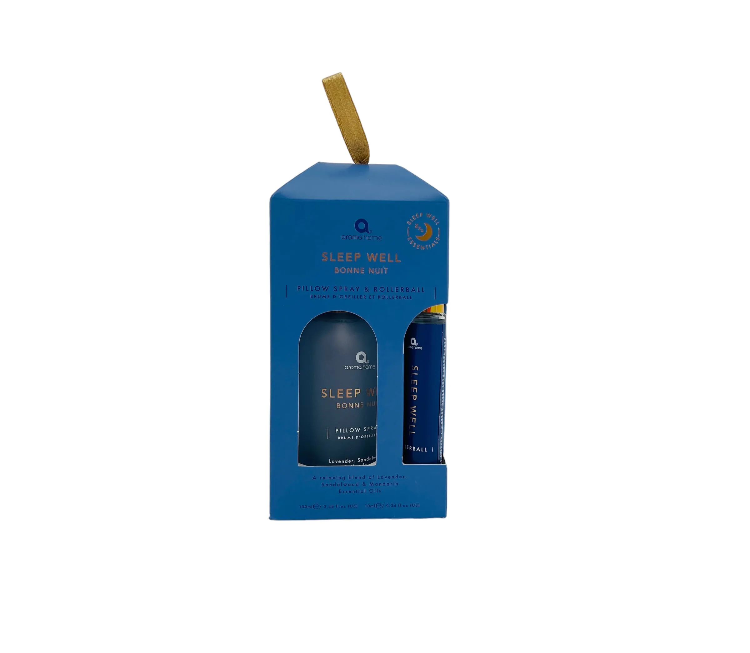 Home Sleep Well Set - Pillow Spray & Rollerball