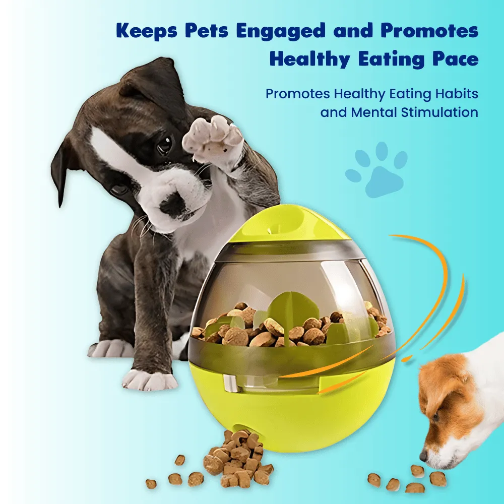 Interactive Treat Dispensing Tumbler Toy for Cats & Dogs