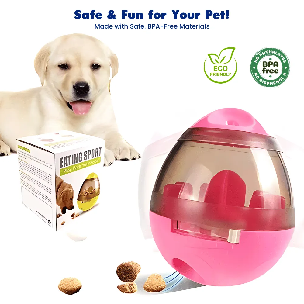 Interactive Treat Dispensing Tumbler Toy for Cats & Dogs