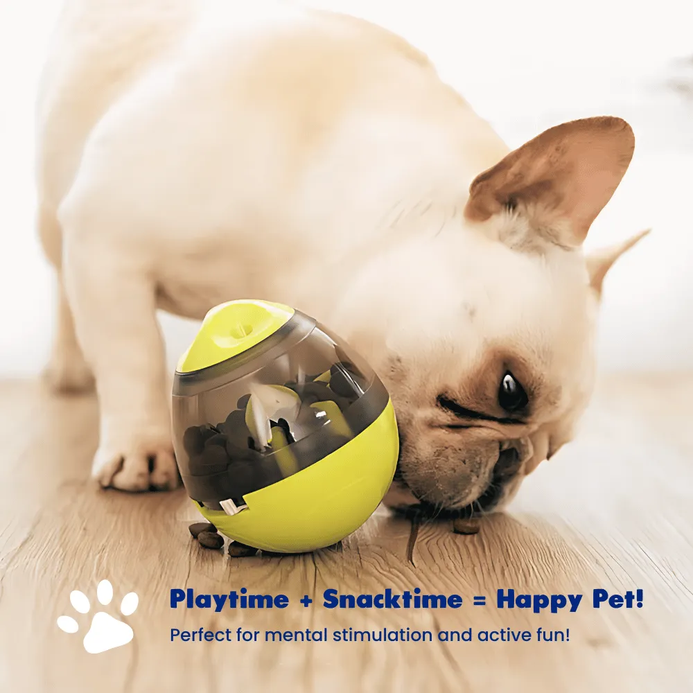 Interactive Treat Dispensing Tumbler Toy for Cats & Dogs