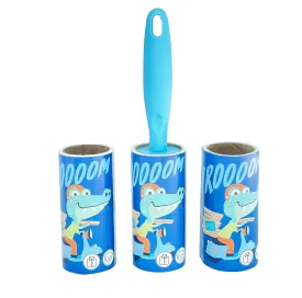 Lint Roller 10cm Sheet Set of 3 Rolls 180 Sheets, 60 Sheets Each roll