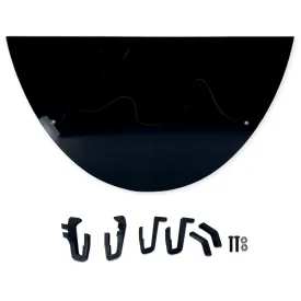 LR Things Full Guard in Glossy/Matte Black Acrylic for Litter-Robot 3 Litter Box