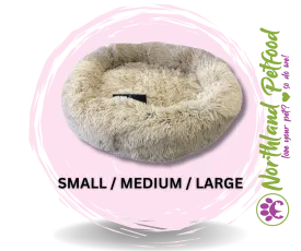 Luxurious Calming Pet Bed - Caramel Latte