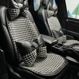 Nice Style Car Seat Cushion Protector Breathable Ice Silk Summer Car Seat Cover Pad Mat Non Sweat Interior Accessories