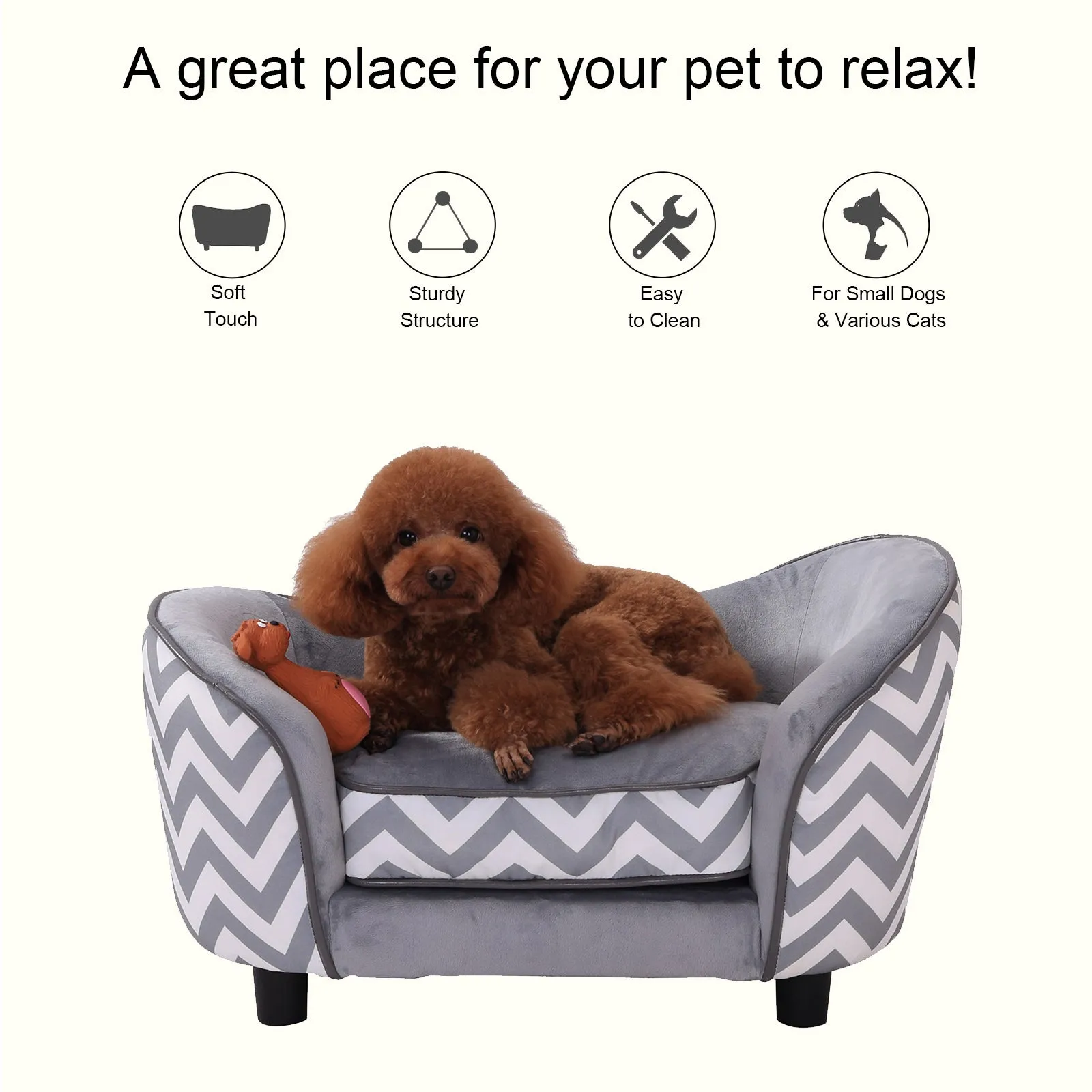PawHut Pet Sofa