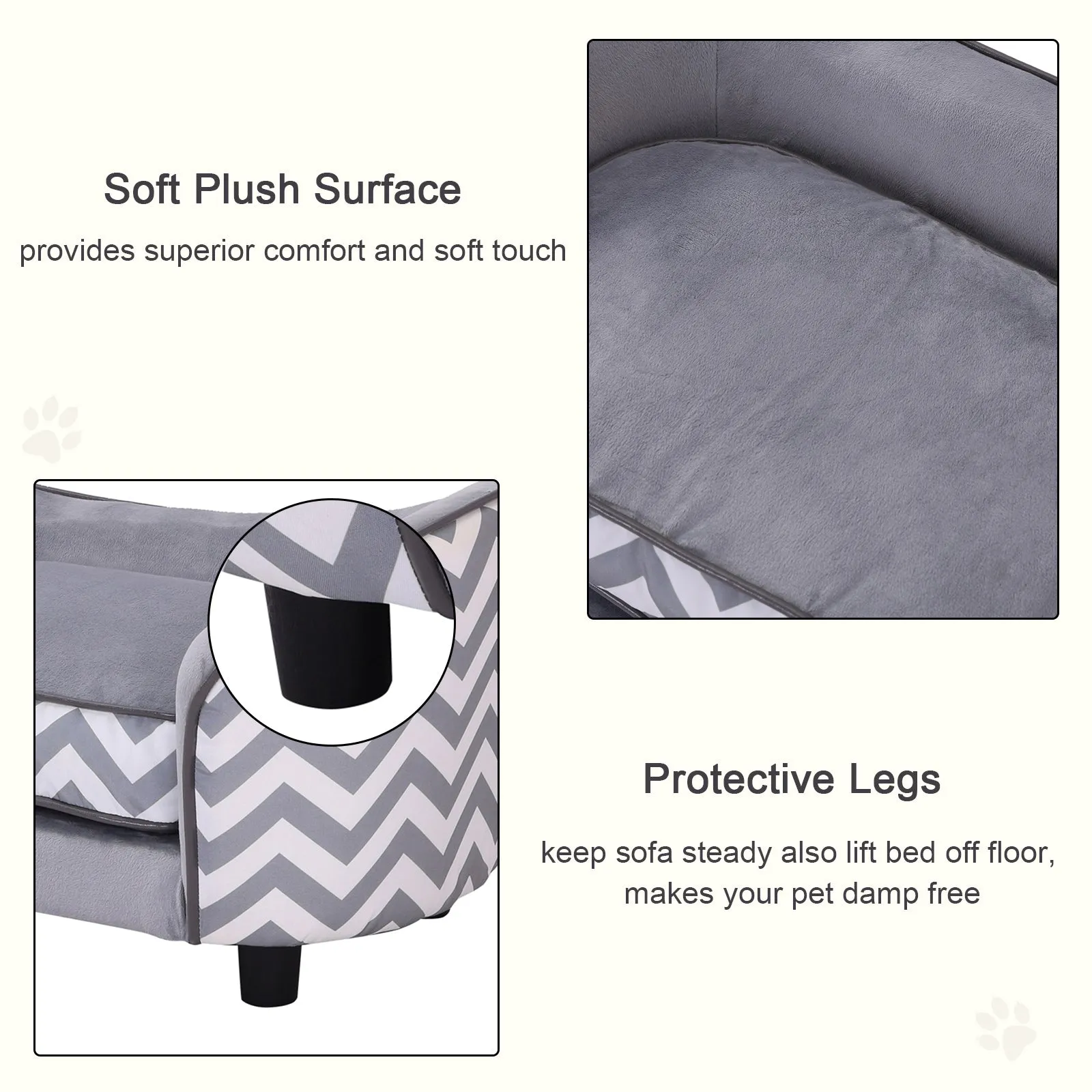 PawHut Pet Sofa