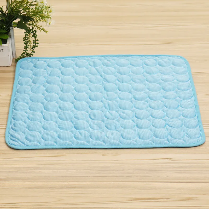 Pet Cooling Mat, Summer Cats and Dogs Kennel Bed Pad Travel Cool Cushion Pad