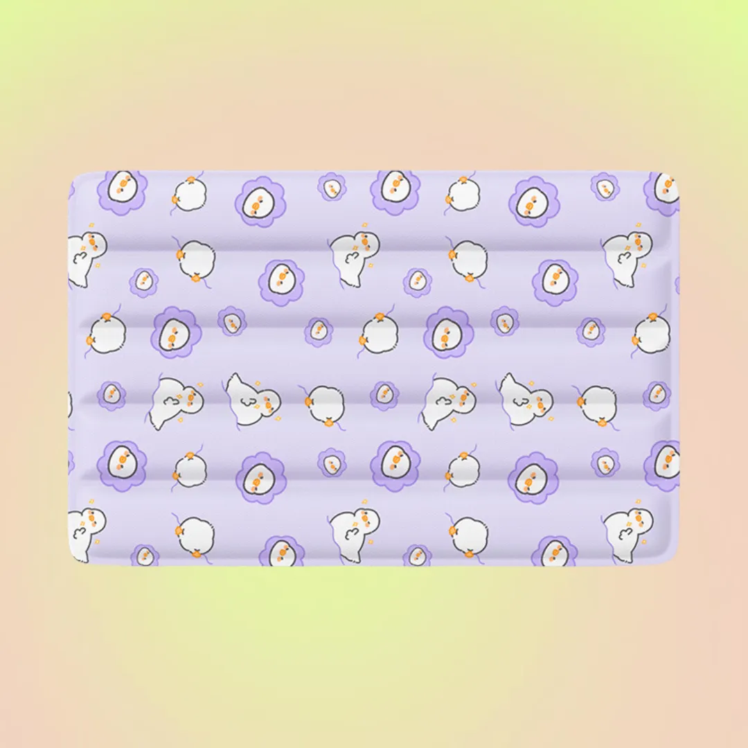 Pet Summer Ice Silk Cooling Mat Sleeping Pad for Cats and Dogs - Rectangle
