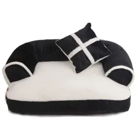 Plush Dog Sofa - Soft Pet Bed - Anti Anxiety