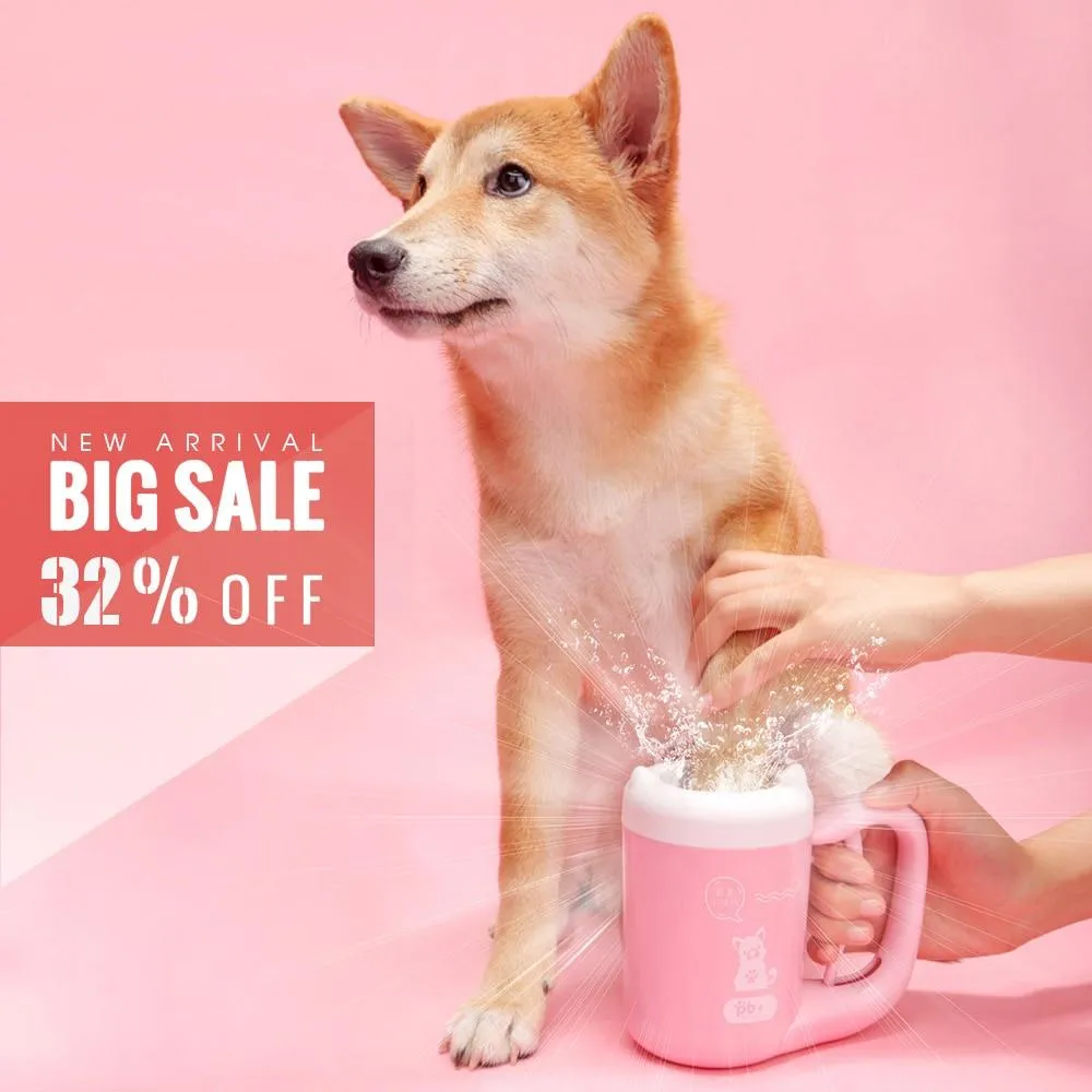 Portable Dog Paw Washer