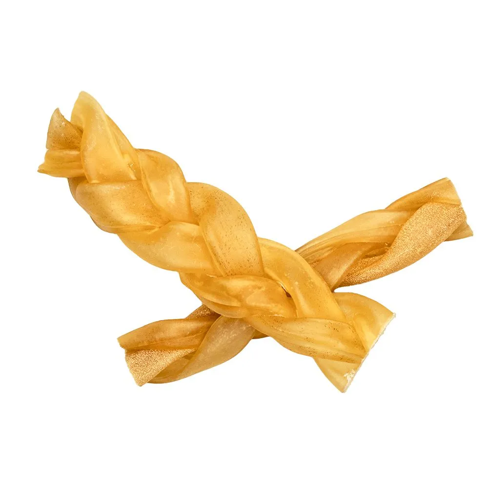 Puffed Collagen Braid Chew - Small