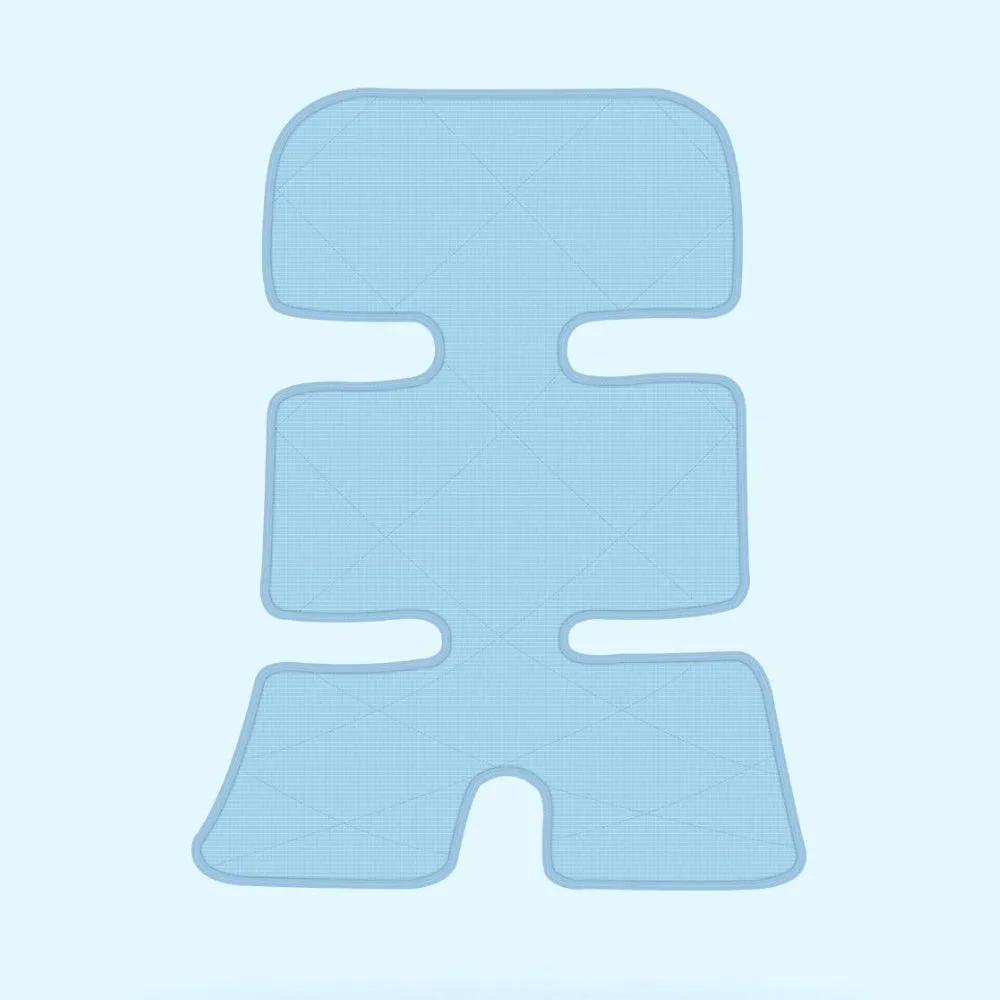 QBORN Baby Summer Ice Silk Mat - Stroller Seat Chair Cushion