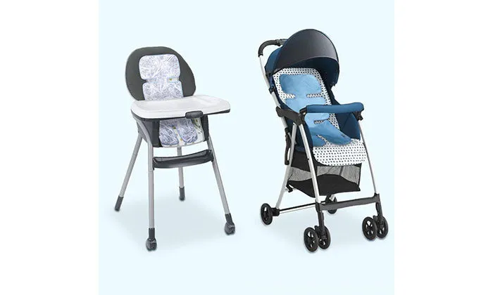 QBORN Baby Summer Ice Silk Mat - Stroller Seat Chair Cushion