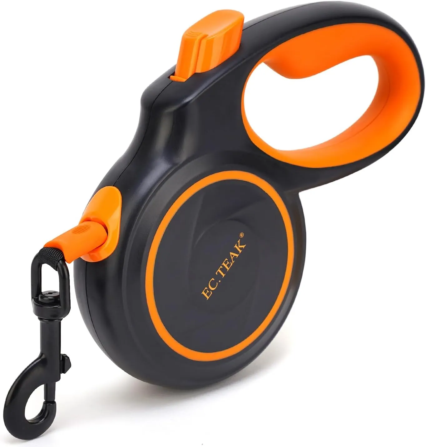 Retractable Dog Leash, Great Leash Retractable for Small/Medium/Large Dogs up to 110 lbs, Strong Nylon Tape, Tangle Free, One-Hand Brake