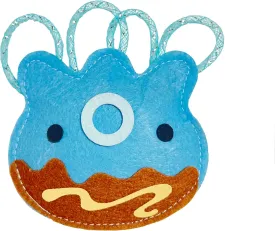 ROHOME Catnip Toys for Cat,Kitten Chew Teeth Cleaning Toy,Interactive Plush Toys for Swatting and PlayingCute Octopus Cat Toy (Blue)