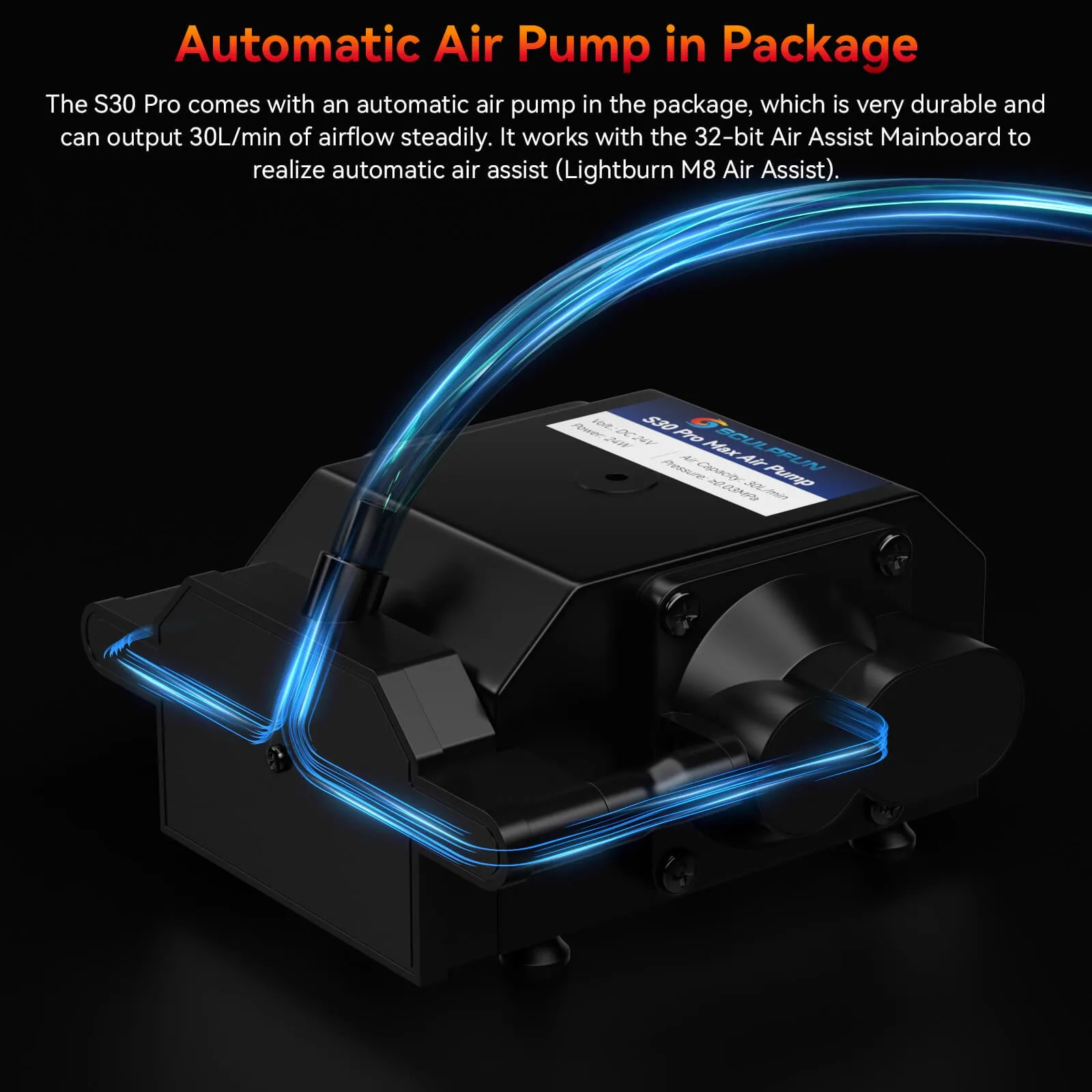 SCULPFUN S30 Pro Max: 20W Laser Engraving and Cutting Machine