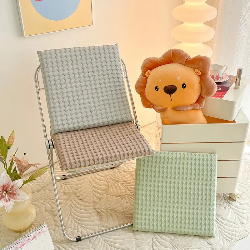 SINOTAO  -  Ice Bean Chair Cushion Cool Feeling Fibre Sofa Cushion Soft Office Cooling Mat Living Room Bedroom Throw Pillow Back Cushions