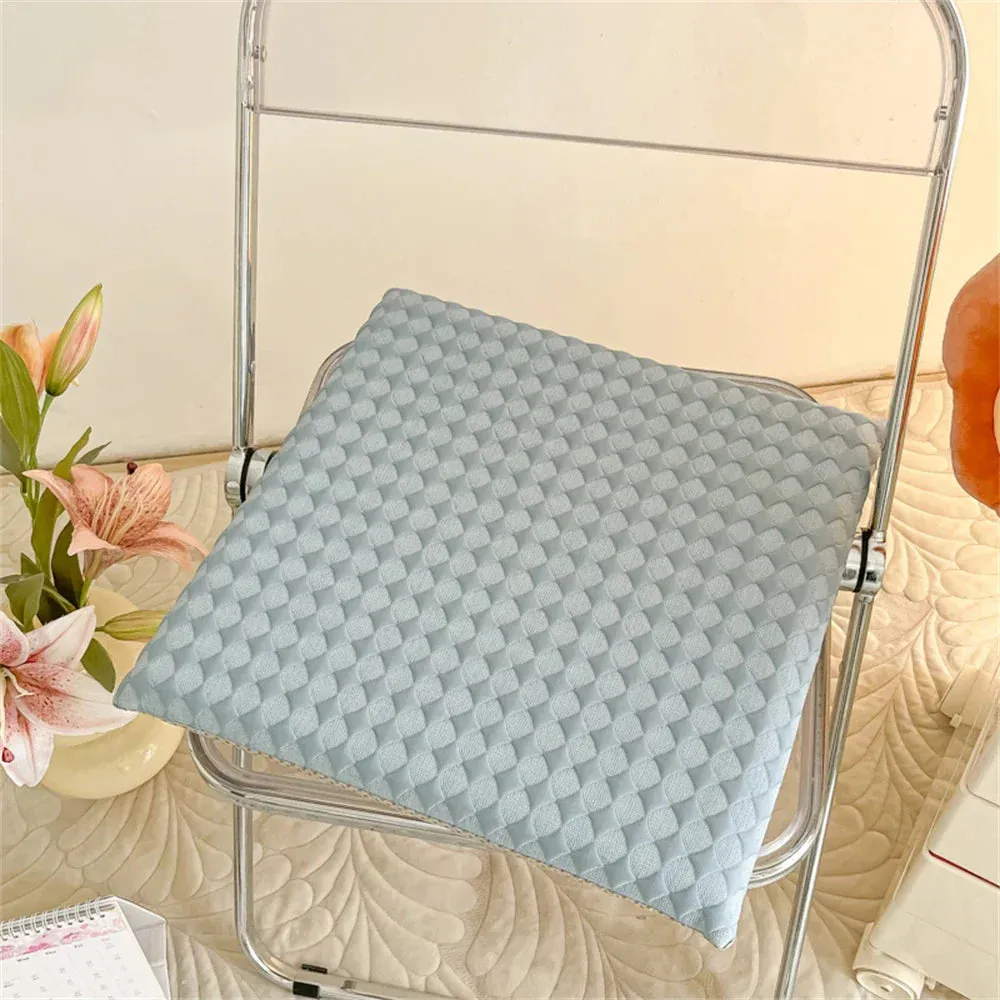 SINOTAO  -  Ice Bean Chair Cushion Cool Feeling Fibre Sofa Cushion Soft Office Cooling Mat Living Room Bedroom Throw Pillow Back Cushions