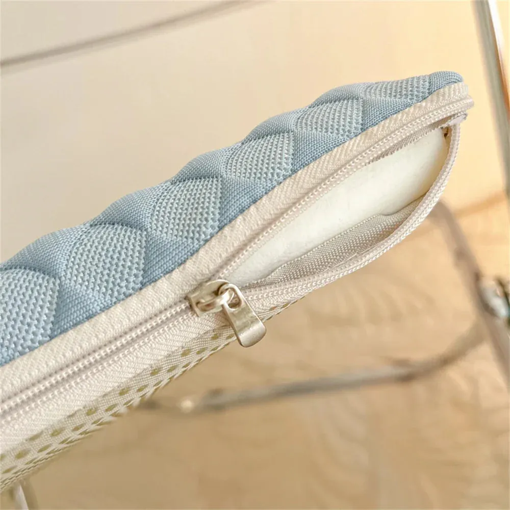 SINOTAO  -  Ice Bean Chair Cushion Cool Feeling Fibre Sofa Cushion Soft Office Cooling Mat Living Room Bedroom Throw Pillow Back Cushions