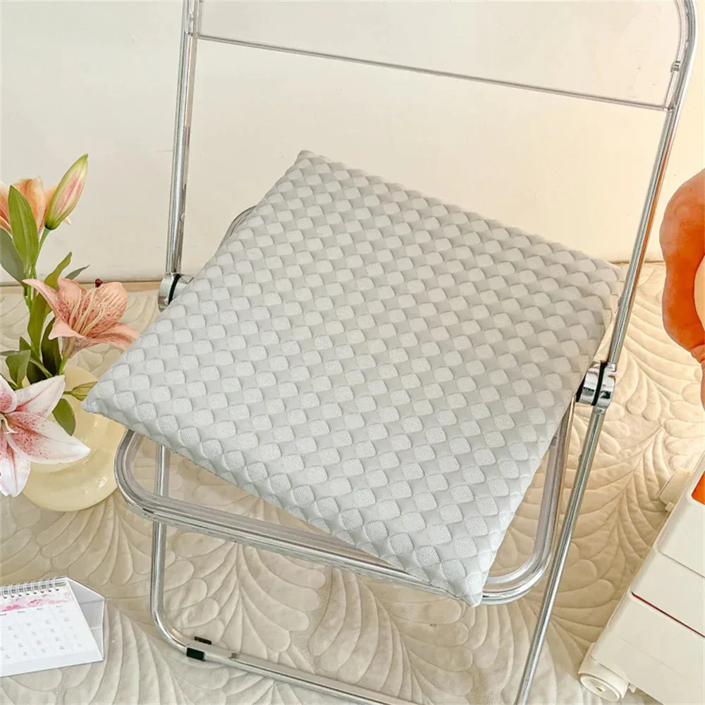 SINOTAO  -  Ice Bean Chair Cushion Cool Feeling Fibre Sofa Cushion Soft Office Cooling Mat Living Room Bedroom Throw Pillow Back Cushions