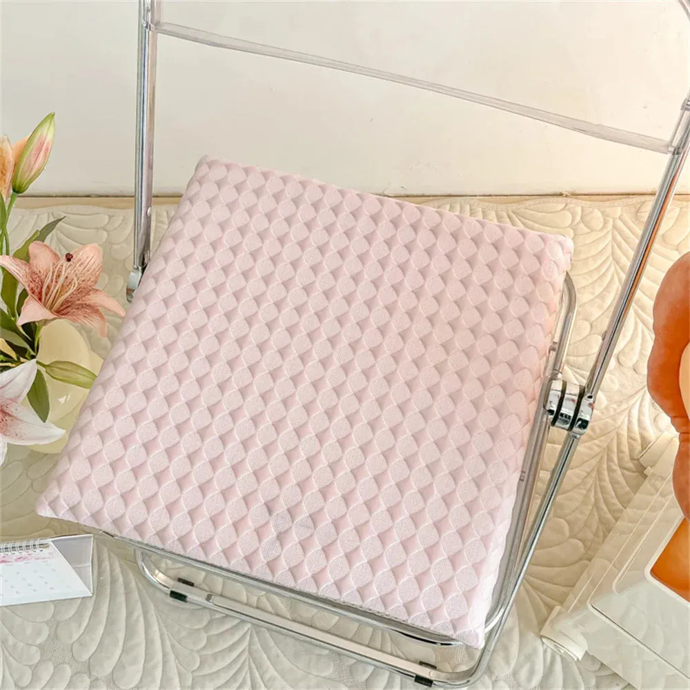 SINOTAO  -  Ice Bean Chair Cushion Cool Feeling Fibre Sofa Cushion Soft Office Cooling Mat Living Room Bedroom Throw Pillow Back Cushions