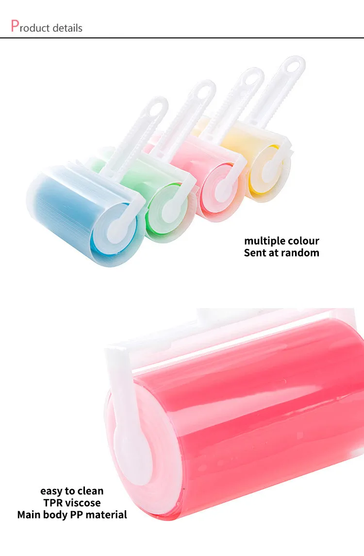 Stickit Roller Pet Hair Remover and Cleaner, Reusable Stick Lint Roller for Clothes and Pet Hairs Carseats Include(10 Pack)