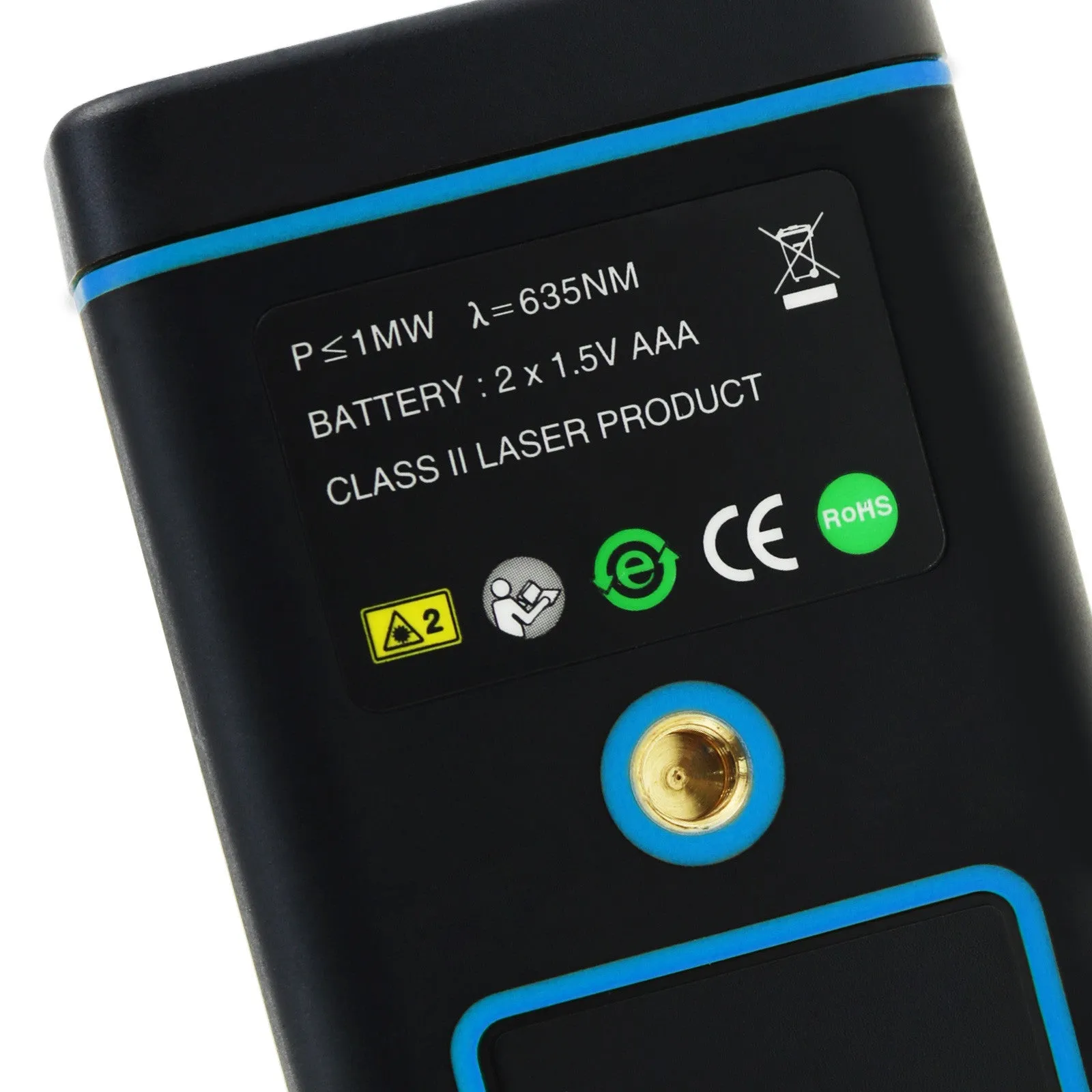 X01RZ-E100  Laser Distance 100 Meter Area Volume Pythagorean w/ Spirit Level Measurer Range Finder