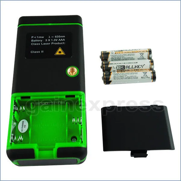 X01RZ-E40 Digital 40M Laser Distance Area Volume Pythagorean w/ Spirit Level Range Finder Tool