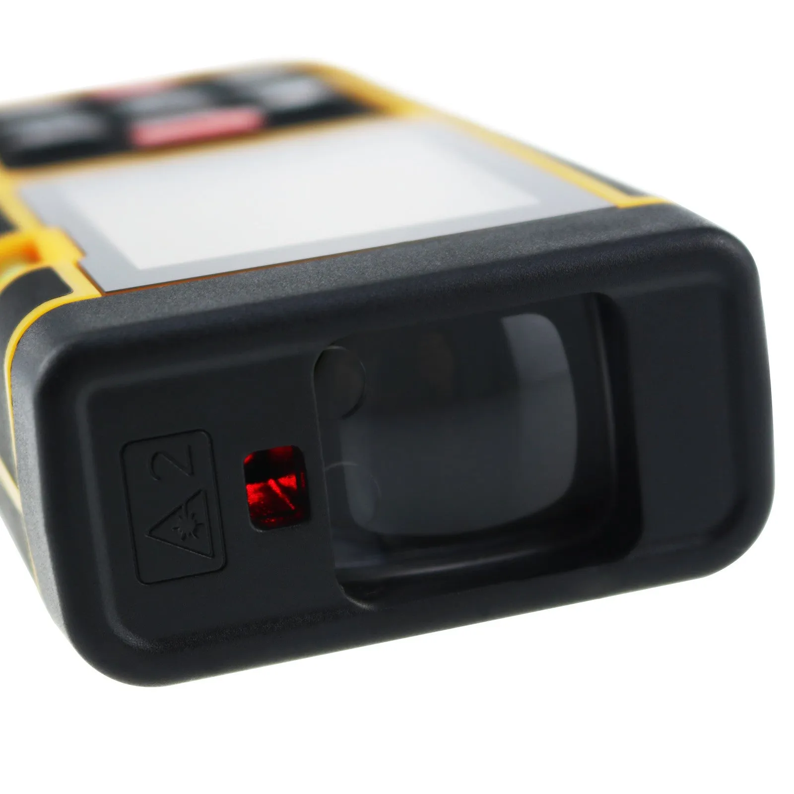 X01RZ-E80 Digital 80 Meter Laser Distance Area Volume Pythagorean Range Finder w/ Spirit Level