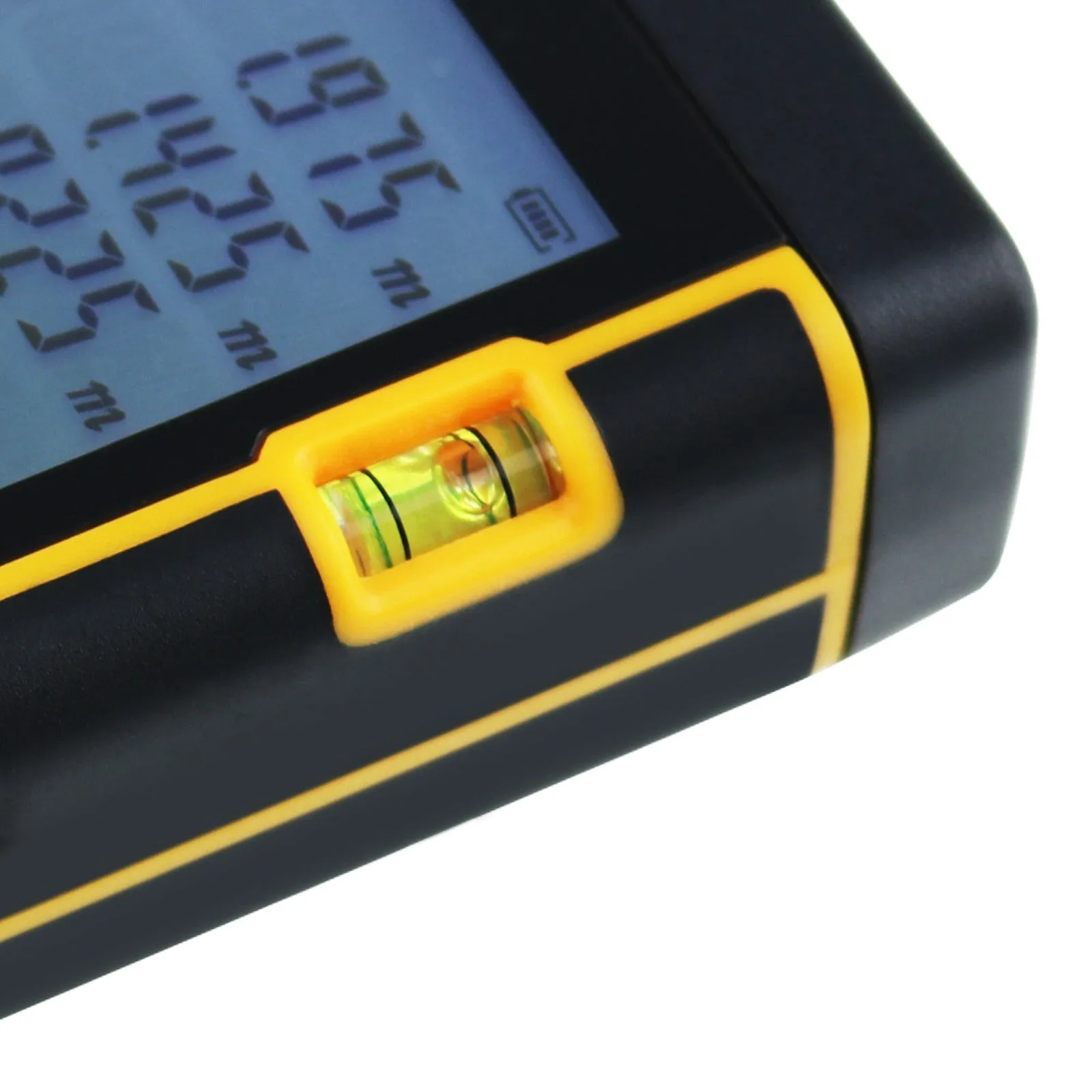 X01RZ-E80 Digital 80 Meter Laser Distance Area Volume Pythagorean Range Finder w/ Spirit Level