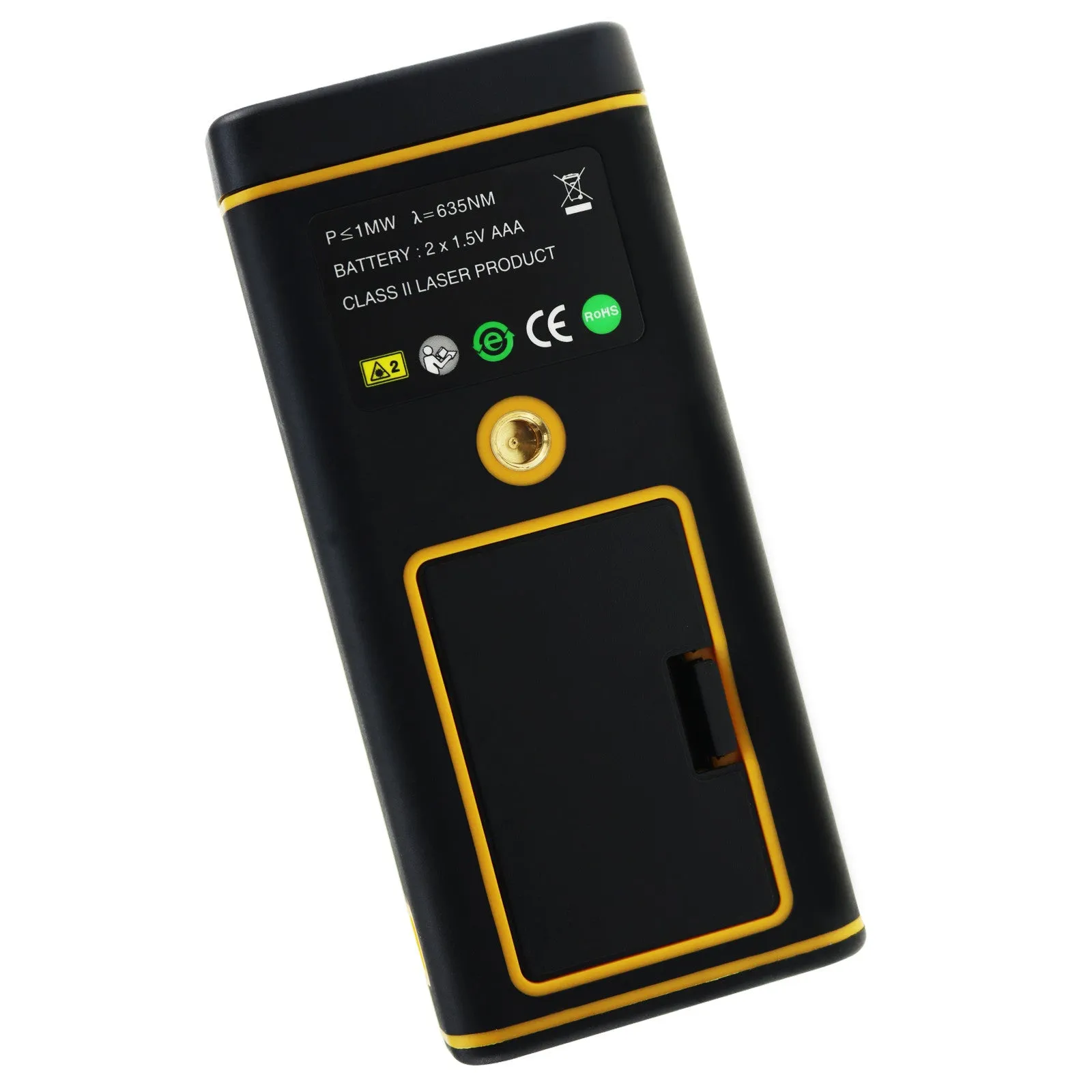 X01RZ-E80 Digital 80 Meter Laser Distance Area Volume Pythagorean Range Finder w/ Spirit Level